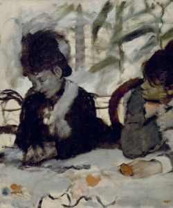 At the Cafe by Edgar Degas