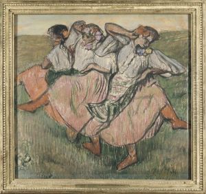 Three Russian Dancers by Edgar Degas