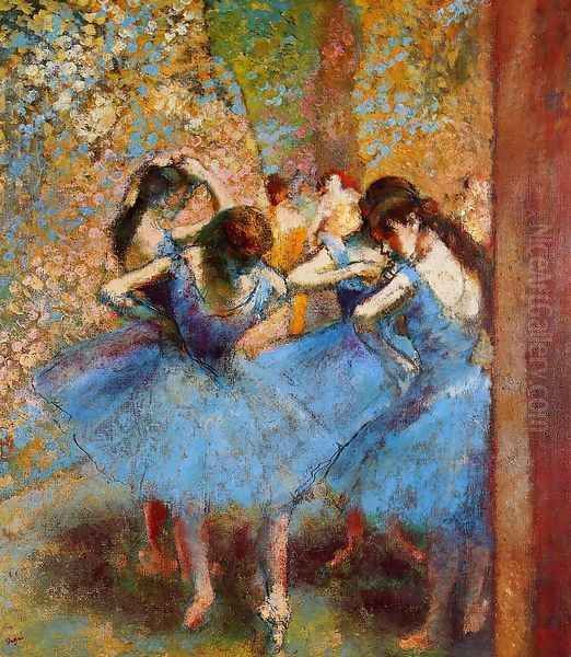 Blue Dancers - view 1