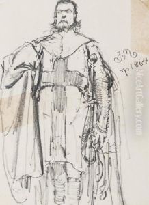 Postac Krzyzaka by Jan Matejko