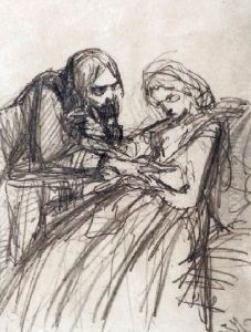 Scena Historyczna by Jan Matejko