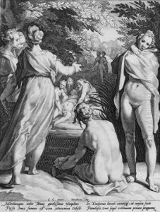 Diana Und Callisto by Jacob Matham
