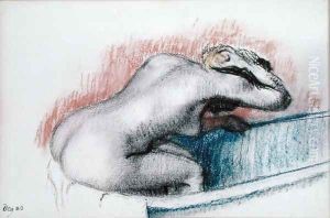 Woman Washing in the Bath, c.1892