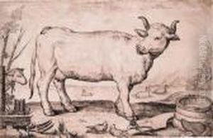A Cow, A Couple Merrymaking Beyond