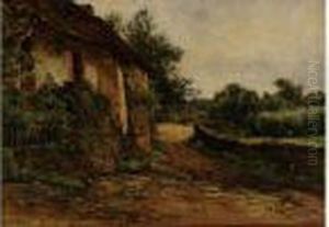 Ferme Dans Le Limousin by Gabriel Mathieu