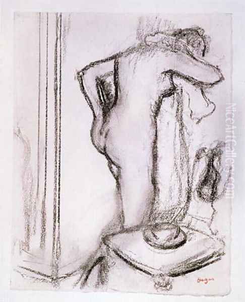 Woman at her Toilet, c.1890 - view 1