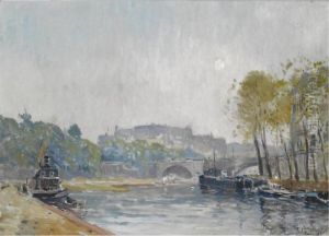 View Of The Seine, Paris