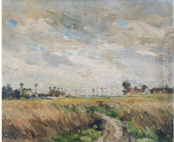 Zomerlandschap Met Korenveld - view 1