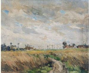 Zomerlandschap Met Korenveld by Paul Mathieu