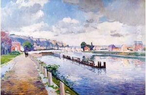 Vue Du Pont De Jambes A Namur