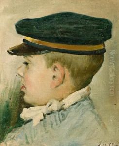 Retrato De Joaquin Terruella A Losnueve Anos