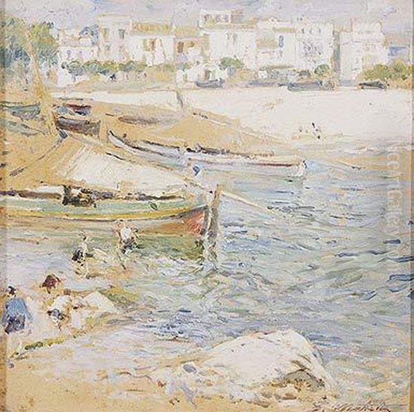 Playa Con Pescadores - view 1
