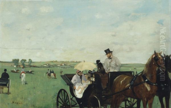 A Carriage At The Races - view 1