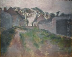At Saint-Valery-sur-Somme by Edgar Degas