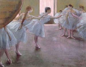 Dancers at Rehearsal, , 1875-1877