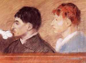 Criminal Physiognomies by Edgar Degas