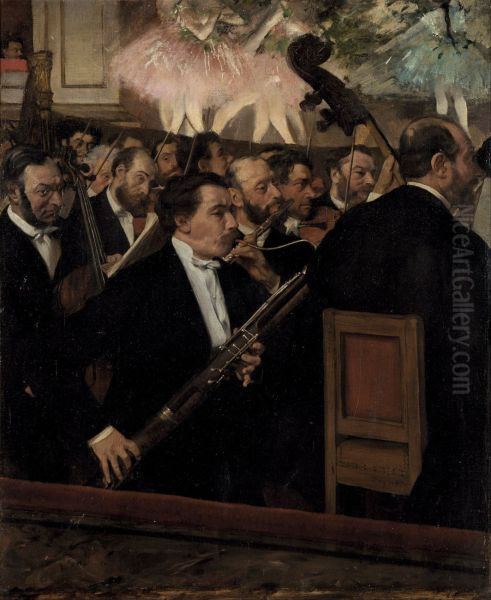 The Orchestra of the Opéra 1870 - view 1