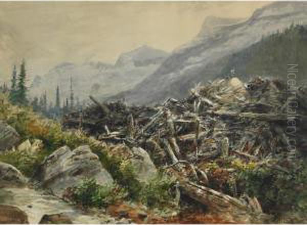 Figures In The Valley, Rockies - view 1