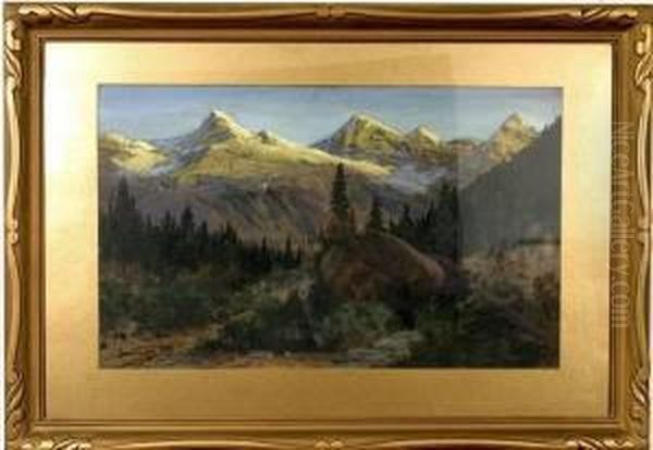 Canadian Rockies Scene - view 1