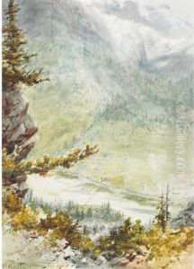 Rocky Mountain Railway Station by Marmaduke Matthews