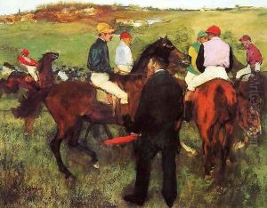 Racehorses at Longchamp I