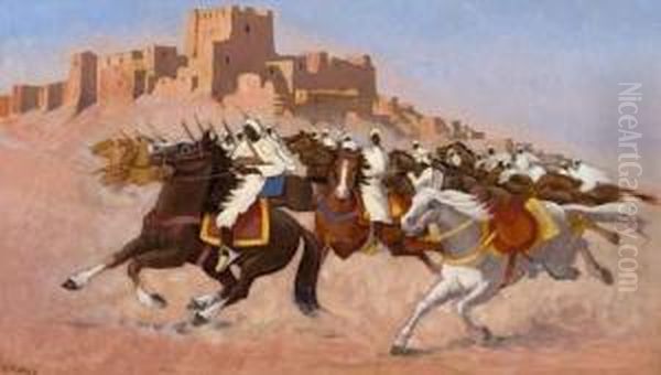 Cavalcade Au Maroc. - view 1