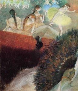 At The Ballet by Edgar Degas