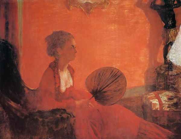 Madame Camus with a Fan - view 1