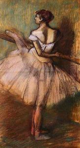 Dancer at the Barre II by Edgar Degas