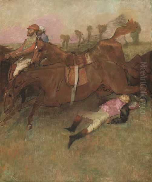 The Fallen Jockey - view 1