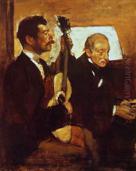 Degas' Father Listening to Lorenzo Pagans - view 1