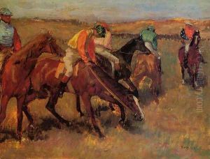Before the Race II by Edgar Degas