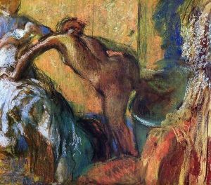 After the Bath IX by Edgar Degas