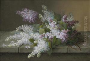 Branch Of Lilacs by Raoul Maucherat de Longpre
