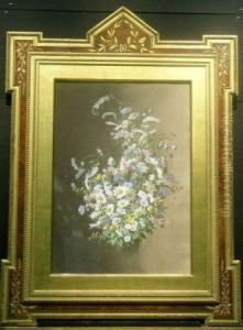 Wild Flower Bouquet by Raoul Maucherat de Longpre