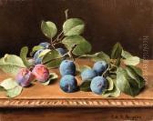 Still Life With Plums - view 1