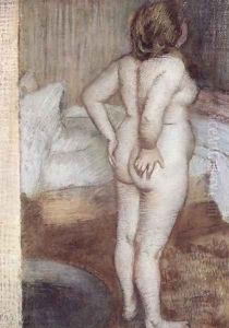 Standing Nude, c.1886 by Edgar Degas