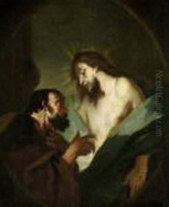 Christus Und Der Unglaubige Thomas by Franz Anton Maulbertsch