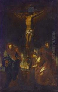 The Crucifixion by Franz Anton Maulbertsch