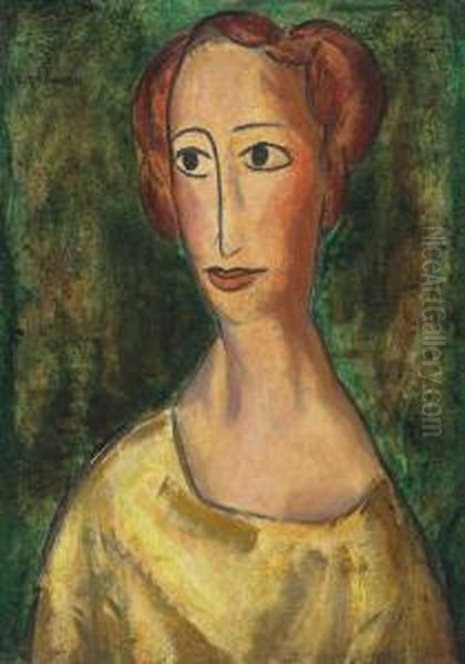 Woman With Short Hair - view 1