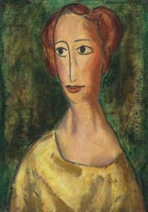 Woman With Short Hair by Alfred Henry Maurer