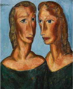 Two Women by Alfred Henry Maurer