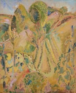 Landscape With Trees by Alfred Henry Maurer