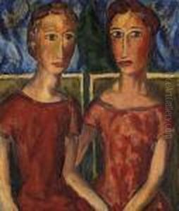 Two Women by Alfred Henry Maurer