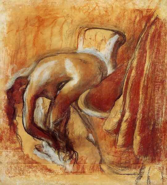 After the Bath, Woman Drying Herself IV - view 1