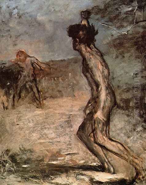 David and Goliath, c.1857 - view 1