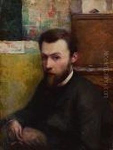 Portrait De Georges Seurat, Circa 1885-90 by Charles Maurin
