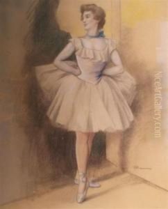 A Ballerina by Charles Maurin