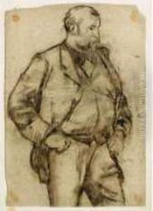 Portrait De Cezanne by Charles Maurin