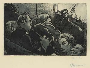 L'orchestre by Charles Maurin